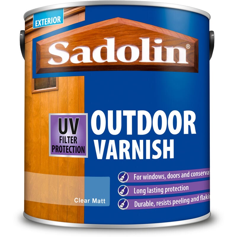 Sadolin - Outdoor Varnish - Matt - 2.5L