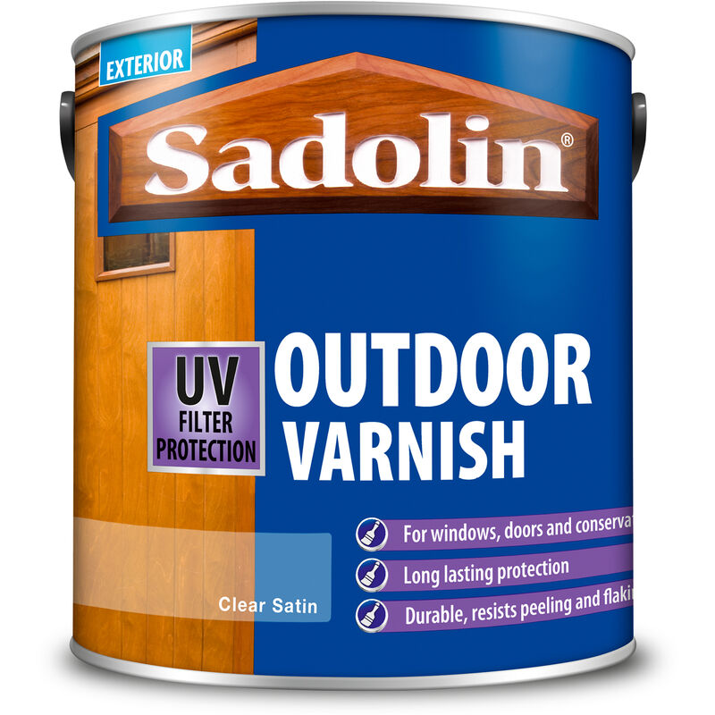 Sadolin - Outdoor Varnish - Satin - 2.5L