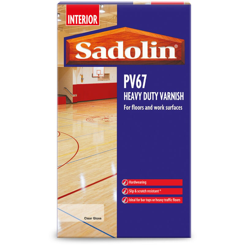 Sadolin - PV67 Heavy Duty Varnish - Gloss - 1L