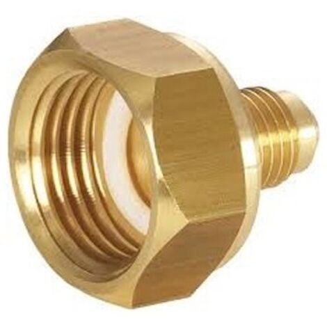 REPORSHOP Sae 1/4m x 1/2h refrigerant bottle reduction adapter