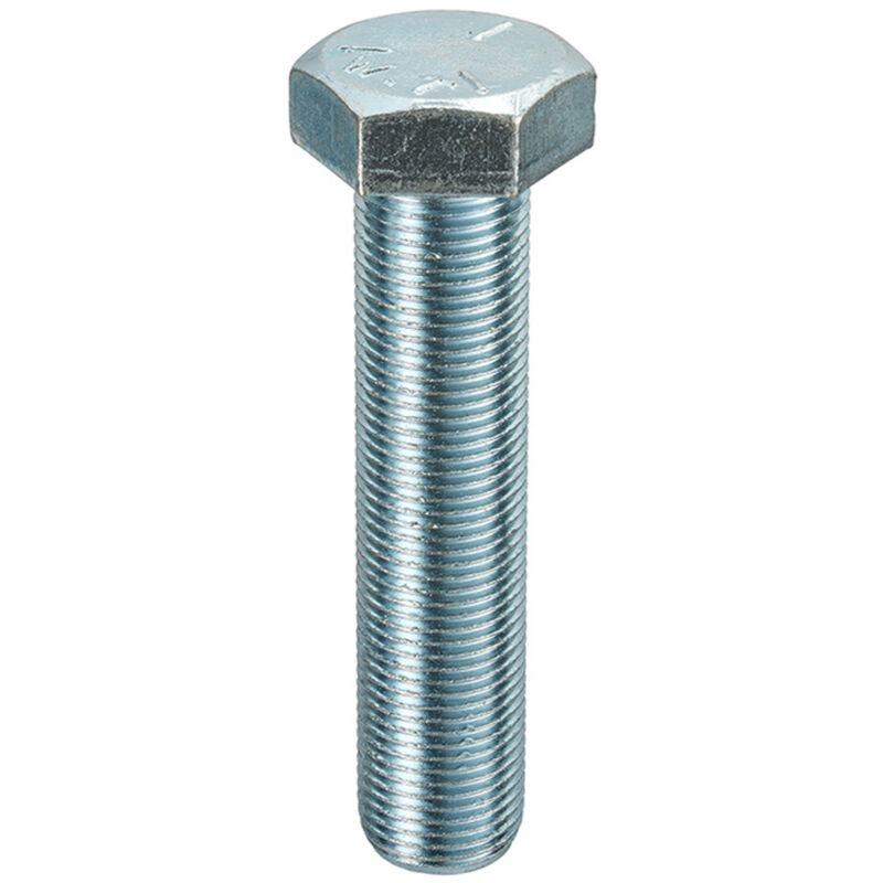 Unifix Sae Grade 5 Unf Hexagon Setscrews 5/16-24 UNF x 3/4 in Silver