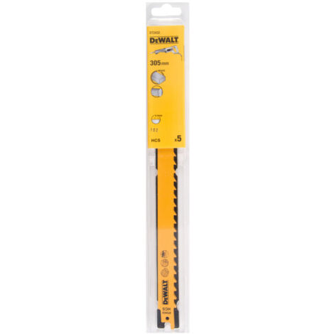 Säbelsägeblätter, HCS, für Holz  DeWalt DT2432-QZ