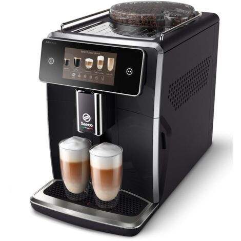 Saeco Xelsis Deluxe machine à expresso noir 15 bars