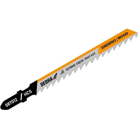 Sägeblatt dedra 08t012 100 mm 6 TPI Pack 2
