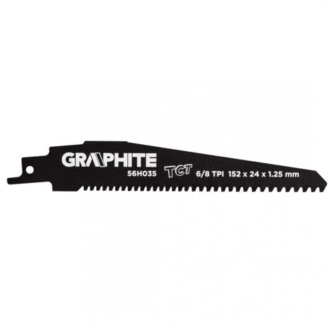 Sägeblatt graphite 56h035 152 mm 8 6 Zähne