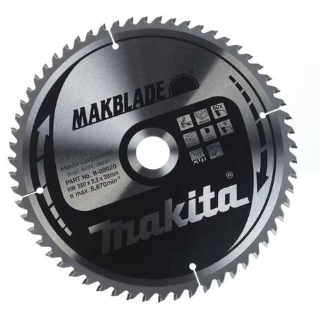Makita Specialized Metall-Sägenblatt 136//20 Z30 Nr B-33526