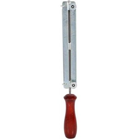 Sägenkoffer für Kettensägen, Kettensäge und Schärfsets mit Holzhalterungswerkzeug für 4,0 mm / 4,8 mm / 5,5 mm zum Schärfen von Kettensägeblättern