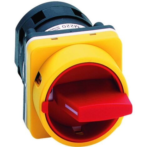 Sälzer M220-61199-033M4 Commutateur à cames 20 A 1 x 90 ° jaune, rouge 1 pc(s) X19856