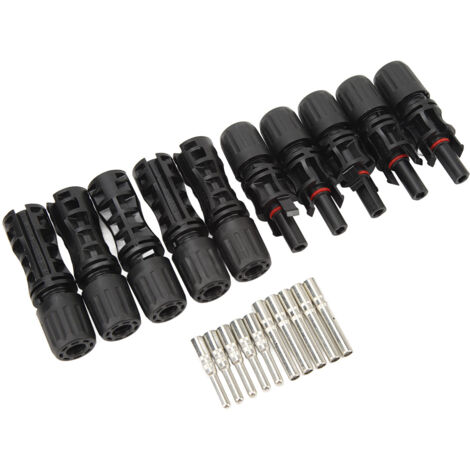 Sätze IP67 1500V 50A Stecker/Buchse Photovoltaik-Steckverbinder für Solarmodule, wasserdicht und hochspannungsfest