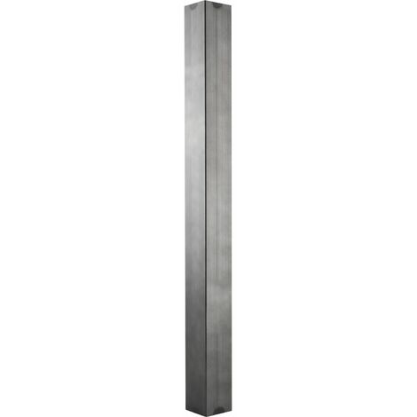 Säulenfuß Jaco Tischbein eckig 60x60mm Höhe 395 mm, Schwarzstahl schutzlackiert