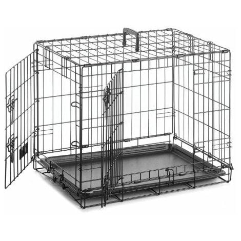 main image of "Safe 'N' Sound Dog Crate 2 Door - sml - 756578"