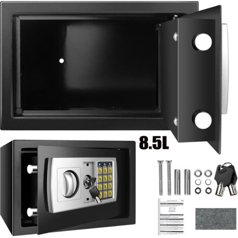 Safe Tresor Feuerfest Möbeltresor Dokumententresor Geldschrank Wandtresor 31CM L