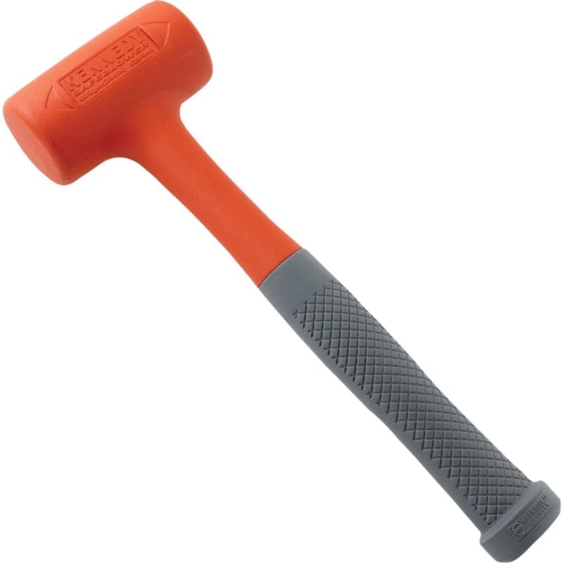 Safeblower Solid Steel Shaft 28oz Dead Blow Hammer - Kennedy