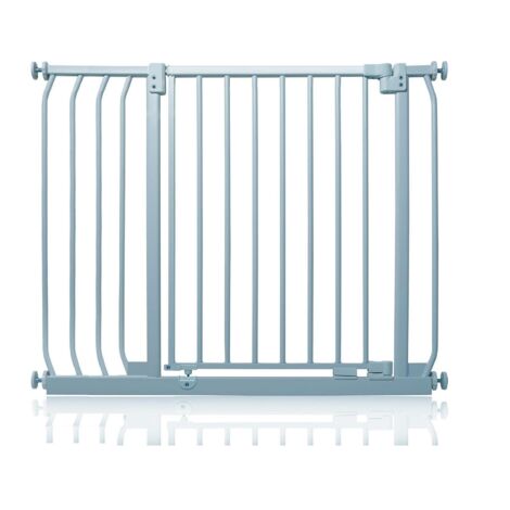 Safetots Elite Pressure Safety Gate, 89cm - 98cm, Matt Grey, Pressure Fit Stair Gate
