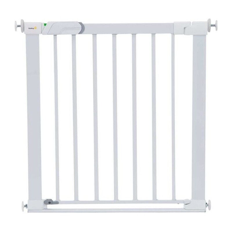 Safety 1st - Barriere de sécurité Flat Step Blanc - Métal - 73 cm - Pression - Mixte