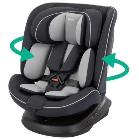 Safety 1st Cosmo i-Safe I-Size 0-12 anni 40-150 cm sedile auto nero/grigio chiaro