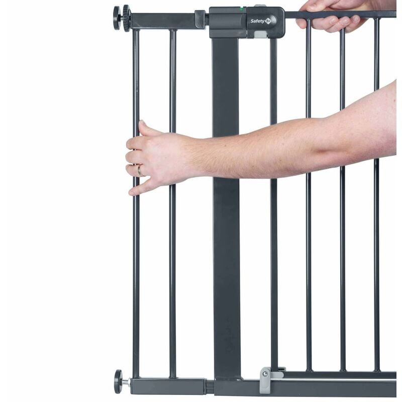 Safety 1st Extensión de Valla de Seguridad Metal Negra 14 cm 2429057000
