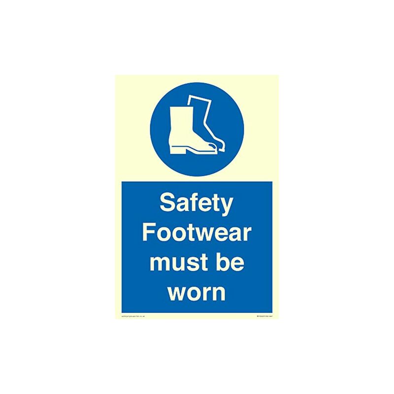 Safety Footwear must be worn Sign - 200x300mm