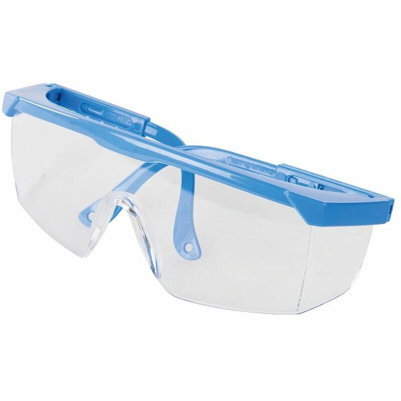 Silverline - Adjustable Safety Glasses - Clear