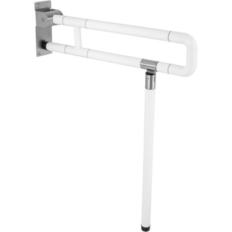 Safety Hand Rail Drop Down Fold Up Disabled Grab for Bath Bathroom Toilet Bar, Safety Handrails Seat Support Rail, for Disabled Elderly Pregnant Woman Shower Assist Aid