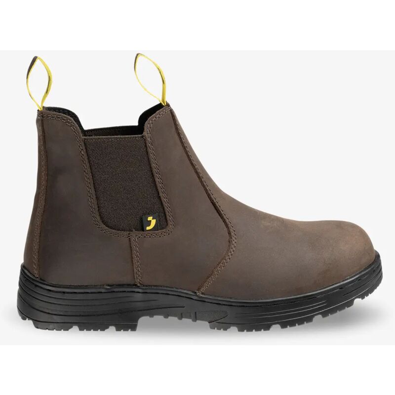Jackman S3 Bottes de sécurité antidérapantes Marron 44 - Safety Jogger