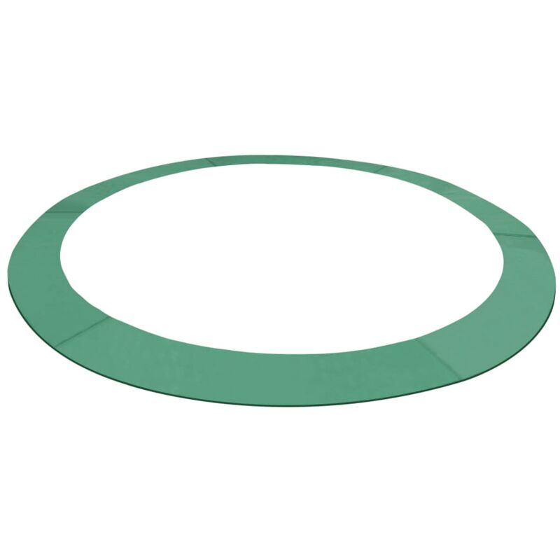 Safety Pad pe Green for 13 Feet/3.96 m Round Trampoline Vidaxl