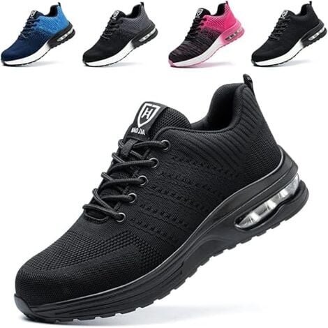 TINOR Safety Shoes Men Women Lightweight Comfortable Non-slip Safety Sneakers,41
