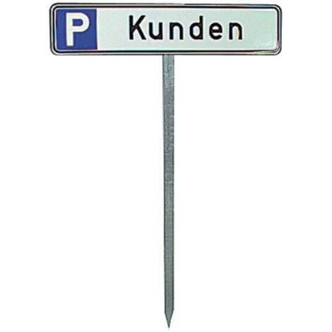 SafetyMarking Einschlagpfosten H750 mm für Parkplatzschild
