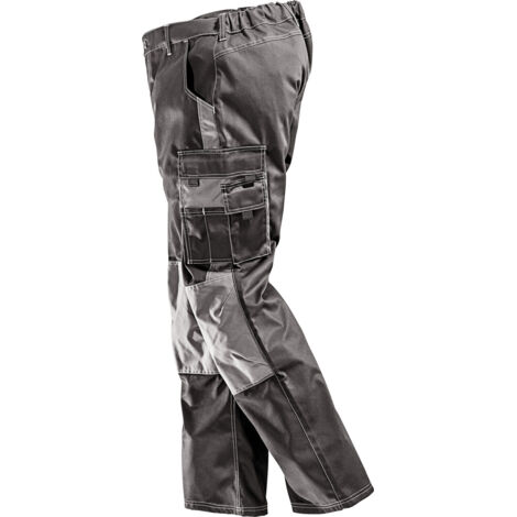 safety&more Arbeitshose NITRO schwarz/grau Hose