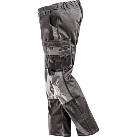 safety&more Arbeitshose NITRO schwarz/grau Hose