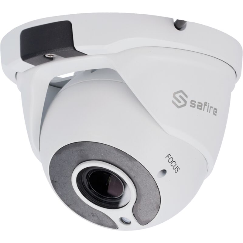 Safire Caméra Turret Gamme 5Mpx PRO - 4 en 1 (HDTVI / HDCVI / AHD / CVBS) IP66 - 1/3" GC4653 Capteur CMOS - Objectif Varifocal 2.713.5 mm - IR Matrix