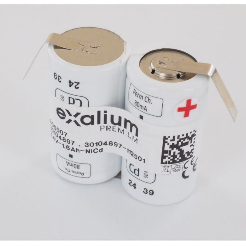 

SAFT 2.4V 1.6Ah 2KRMU batería 23/43 805007