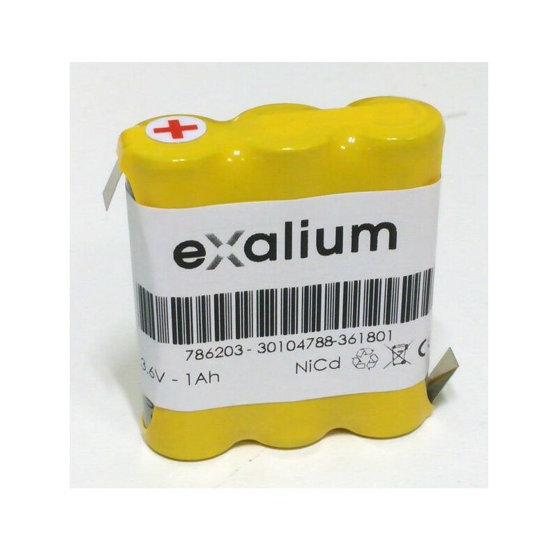 

Exalium Premium - Saft 3.6V batería 3 VSE AA lado lado