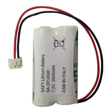 Saft Batteria antifurto litio 7,2V 2,6Ah compatibile AMC B21L IF200 IF15R CM200 CU200 - 2LS14500-AMC