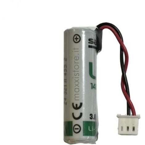 Saft batteria litio 3,6V 2,6A AA compatibile antifurto Tecnoalarm - ER14505 LS14500