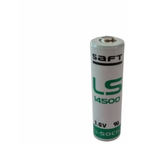 Saft batteria litio 3,6V 2,6Ah AA stilo allarme vari usi - LS14500