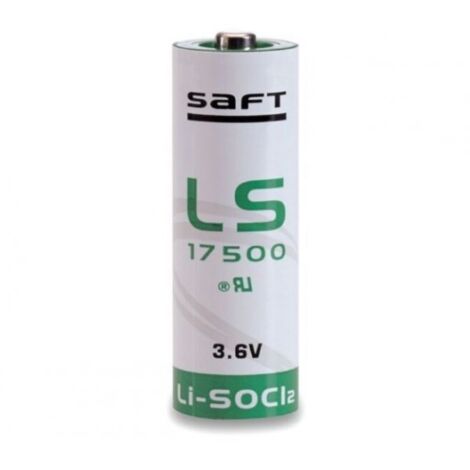 Saft batteria litio 3,6V 3600mAh dimensione A per Allarme GPS - LS17500