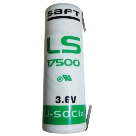 Saft batteria litio 3,6V Li-SOCl2 Dimensione A Allarme GPS- LS17500-CNR