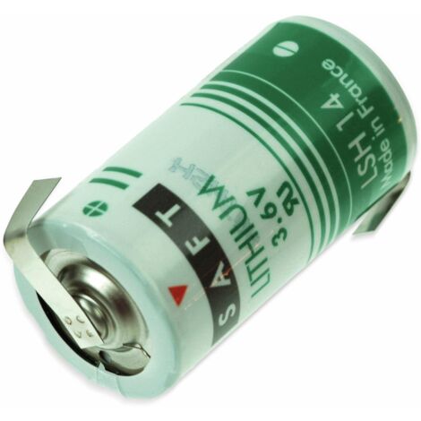 SAFT Lithium-Batterie LSH 14-CNR, C, mit Z-Lötfahne, 3,6 V-, 5500 mAh