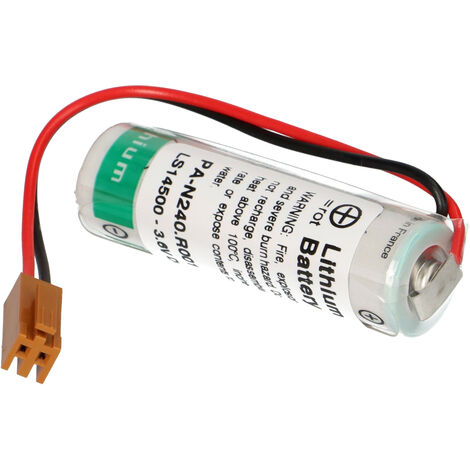 Saft Lithium Batterie Toshiba ER6VC4, Omron, Panasonic CNC LS14500 3,6V