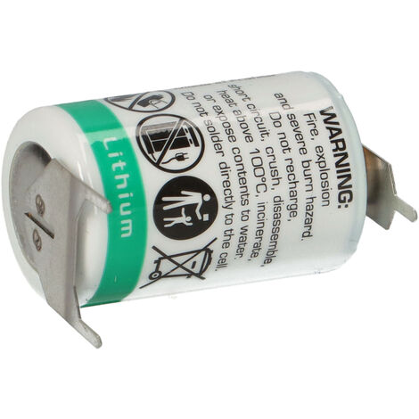 SAFT Lithium Heizungs- Batterie 3.6V Digital-Uhr M071 M171 Ecomatic 3000 Buderus