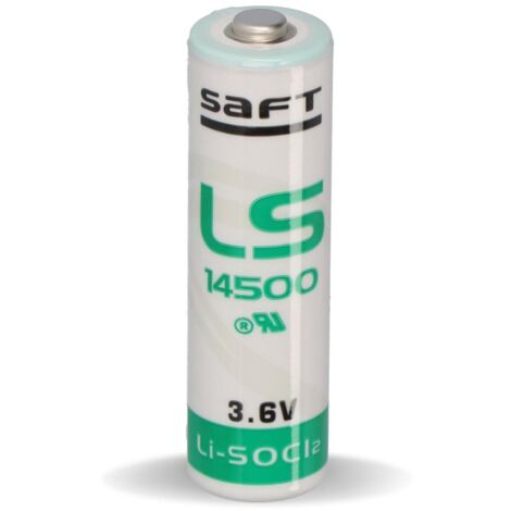 Saft LS14500 AA - 3,6V 2600mAh Lithiumbatterie