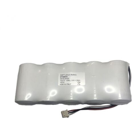 Saft pacco batteria litio 10,8V 13Ah + 3,6V 26Ah per apparati ABB - 5LSH20