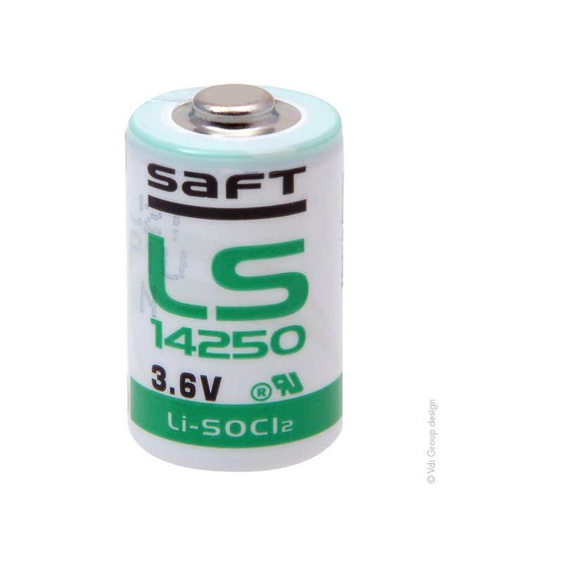 

Pila litio LS14250 1/2AA 3.6V 1.2Ah - Saft