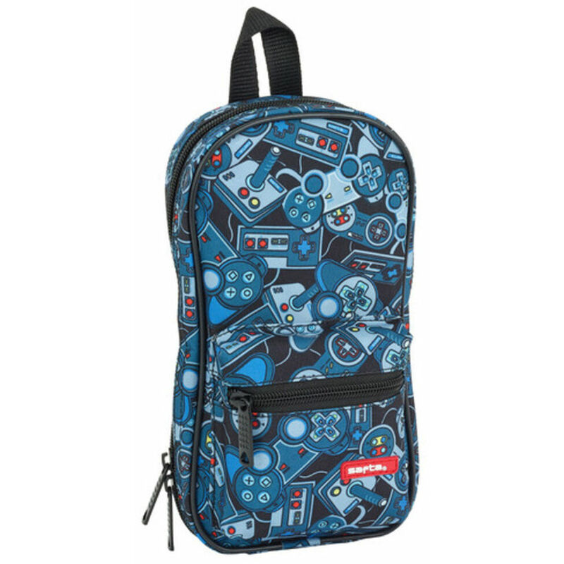 

Plumier Mochila Welcome Gamers Azul (33 Piezas) - Safta