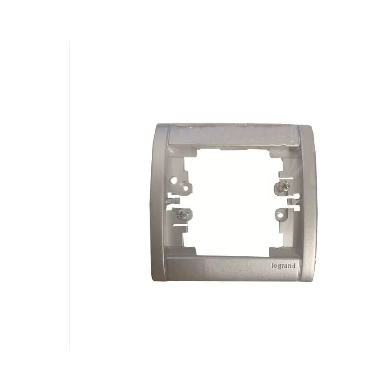 Legrand - Sagane 082120 Plaque Kozi Alumide 1 poste gris