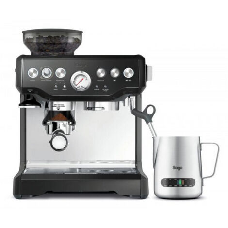 Sage Espresso Maschine Barista Express glänzend schwarz