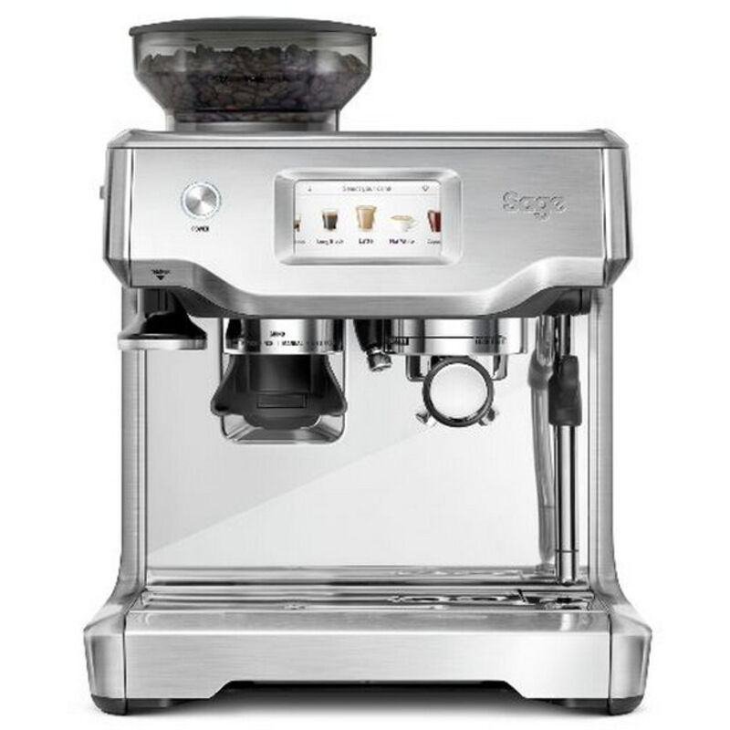 Sage Ses880Bss The Barista Touch, Cafetera Espresso, Cappuccinatore, 15 Bar, Acero Inoxidable