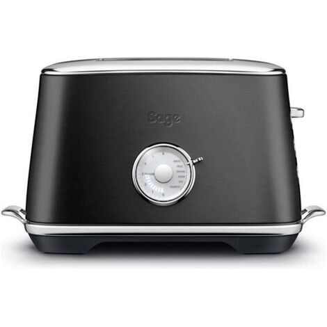 Sage the Toast Select Luxe 2 fetta/e 1000 W Nero, Acciaio inossidabile