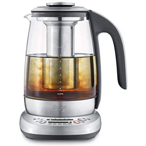 SAGE Théière 1.7 L Inox Brossé - Smart Tea Infuser - STM600CLR4EEU1